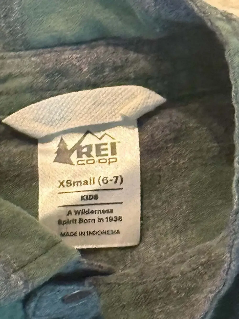 REI Co-op Kids Wallace Lake Flannel Shirt Lot of 2 Size XS 6-7 Plaid Button Up